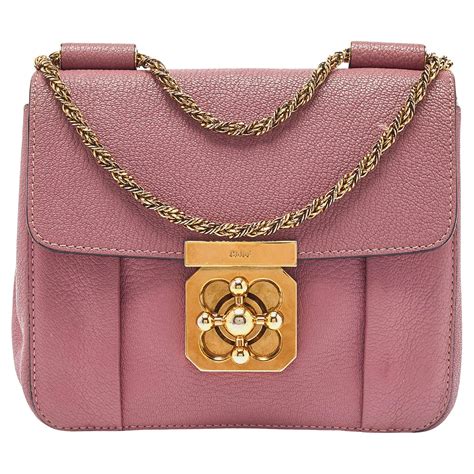 chloe elsie bag pink|chloe straw bucket bag.